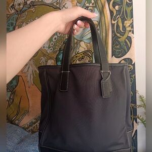 Coach Black Tote Bag